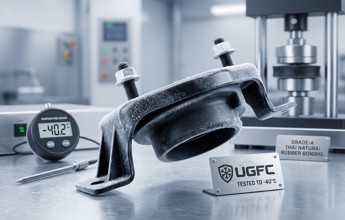 Reliability in the Cold: The UGFC Engineering Standard for Rubber Bushings in North American Climates