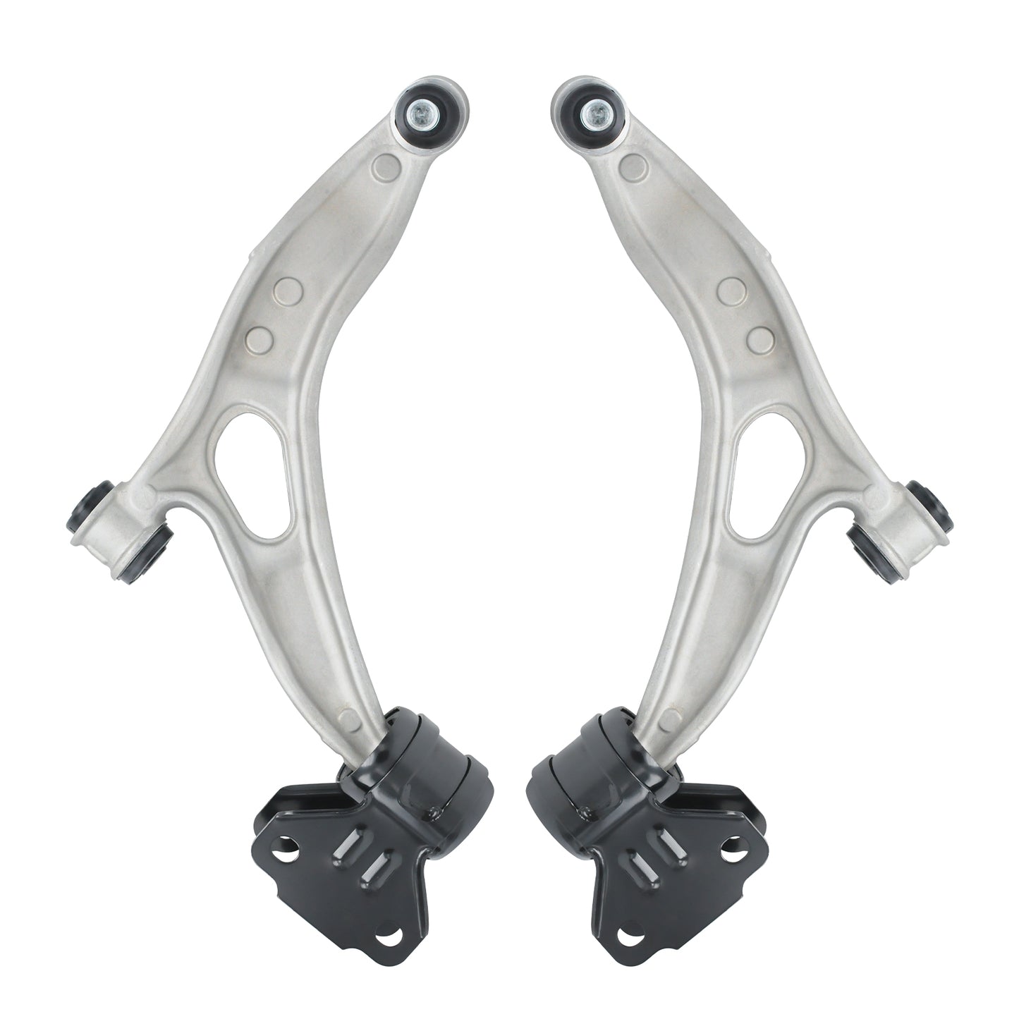 Front Lower Control Arm Kit Compatible with 2013-2017 Ford CMax, 2012-2018 Focus(Excludes 15"(381mm) Wheels & Not For ST or RS Model), RK622788, RK622753