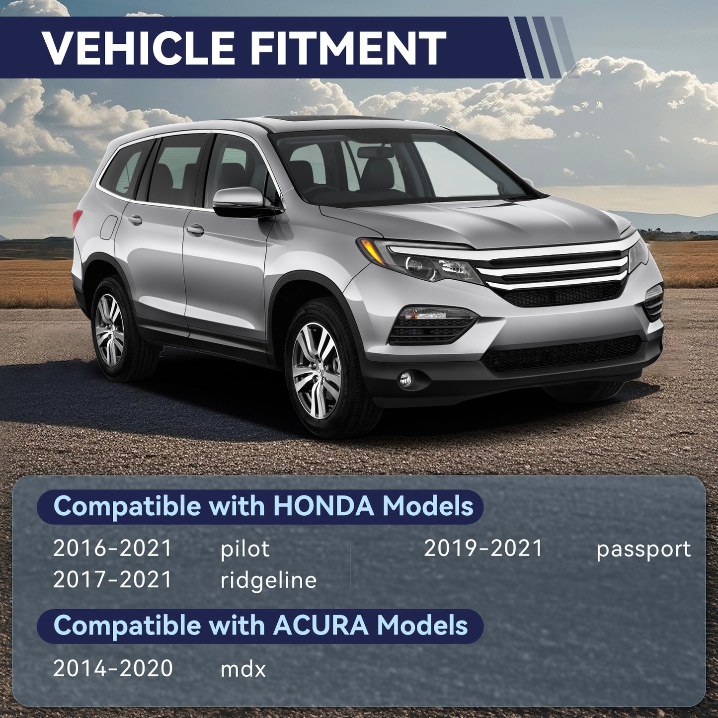 Front Lower Control Arm And Ball Joint Assembly Compatible with Honda Pilot 2016-2021, Ridgeline 2017-2021, Passport 2019-2021, Acura MDX 2014-2020