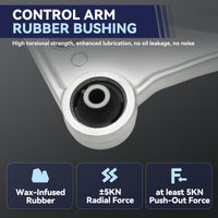 Front Lower Control Arm And Ball Joint Assembly Compatible with Honda Pilot 2016-2021, Ridgeline 2017-2021, Passport 2019-2021, Acura MDX 2014-2020