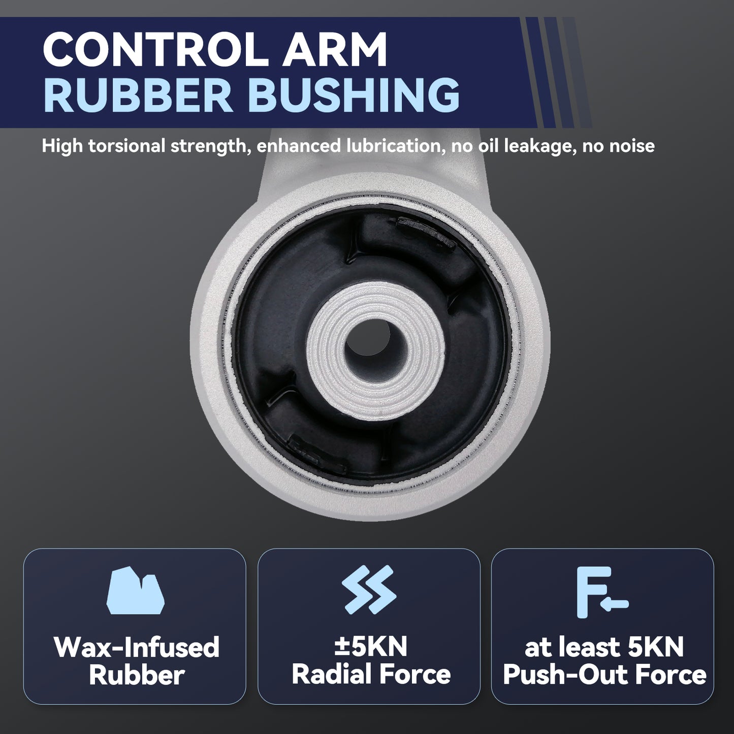 Front Suspension Kit Lower Control Arm Compatible with 2005-2010 Honda Odyssey