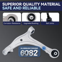 Front Suspension Kit Lower Control Arm Compatible with 2005-2010 Honda Odyssey