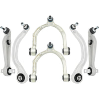 6Pcs Front Upper Lower Control Arm w/Ball Joint Kits Compatible With 2017-2021 Tesla Model 3