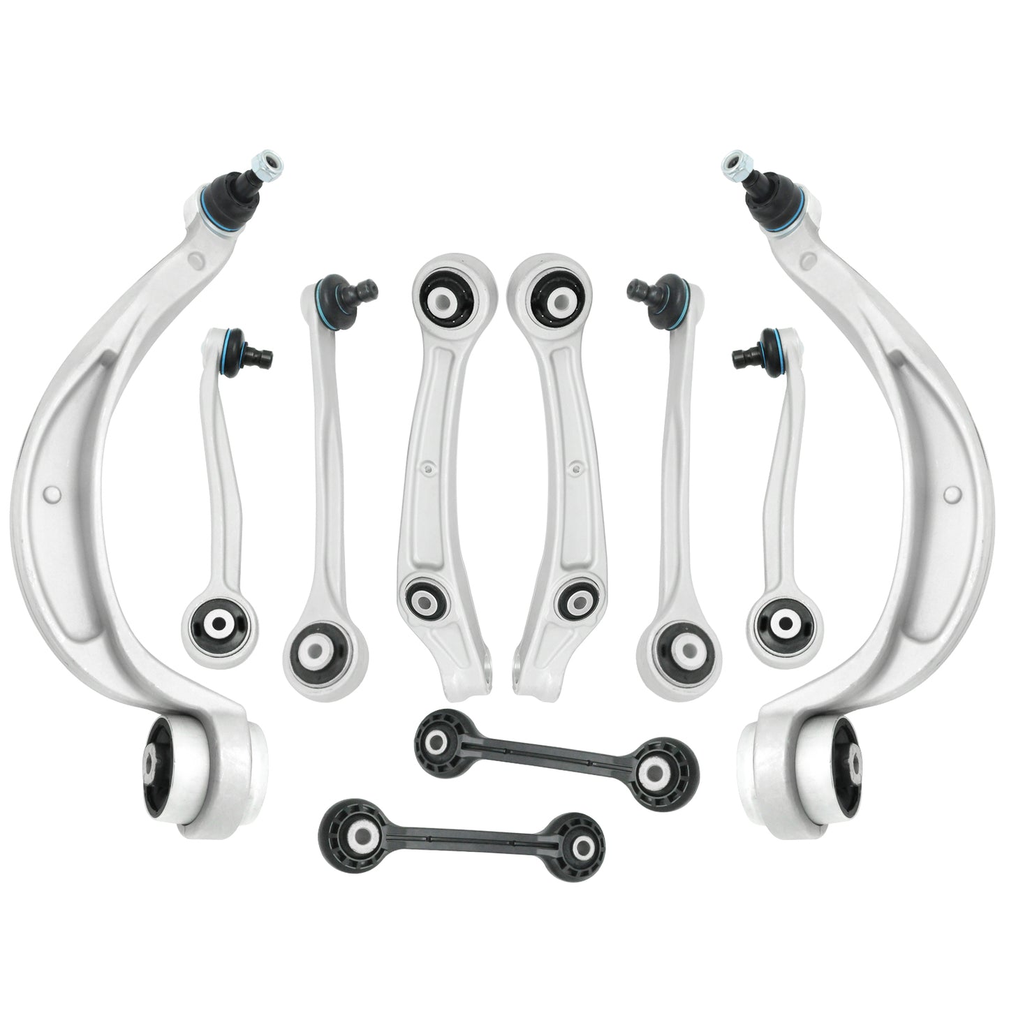 Front Suspension Kit Lower Control Arm Compatible with 2013-2016 Audi A4 Quattro, 2014-2016 A5 Quattro, Q5 RS5,S4/S5,2013 A4
