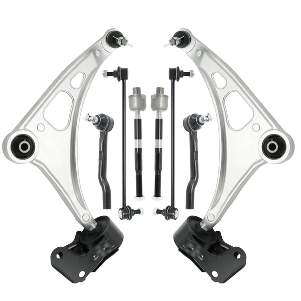 8Pcs Front Lower Control Arm W/Ball Joint Assembly Compatible with Honda Pilot 2016-2021, Ridgeline 2017-2021, Passport 2019-2021, Acura MDX 2014-2020