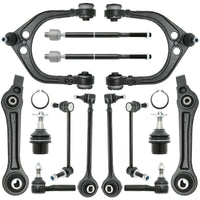 14 pcs RWD Front Suspension Kit Control Arms Fit for Chrysler 300 2005-2010,Dodge Challenger 2008-2010, Charger 2006-2010, Magnum 2005-2008 K620177 K620178 K620258 K620257 K80823