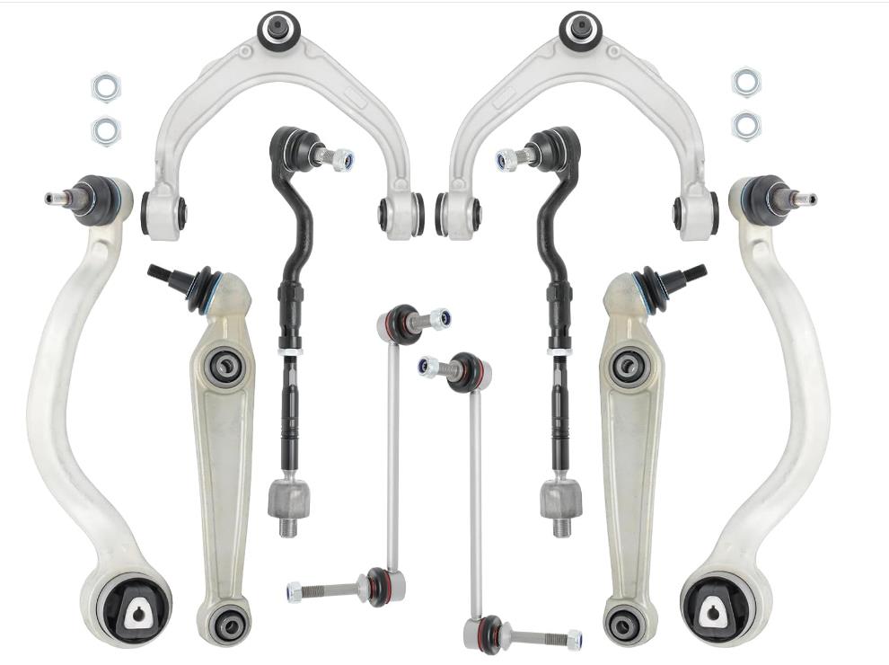 Front Suspension Control Arm & Sway Bar Link 8-Piece Kit for BMW X5 (2007-2018) & X6 (2008-2019)
