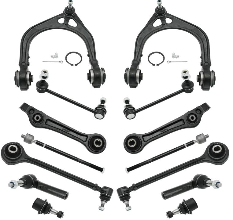 Front Suspension & Steering Overhaul 12-Piece Kit for Chrysler 300, Dodge Challenger & Charger